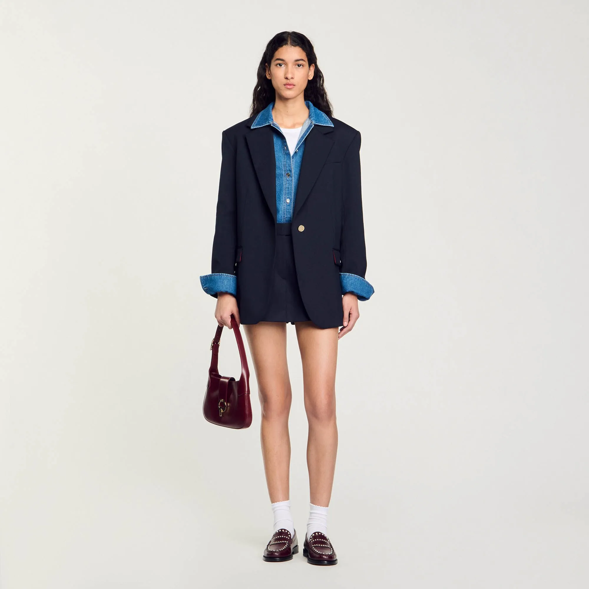 Blazer aus Wolle