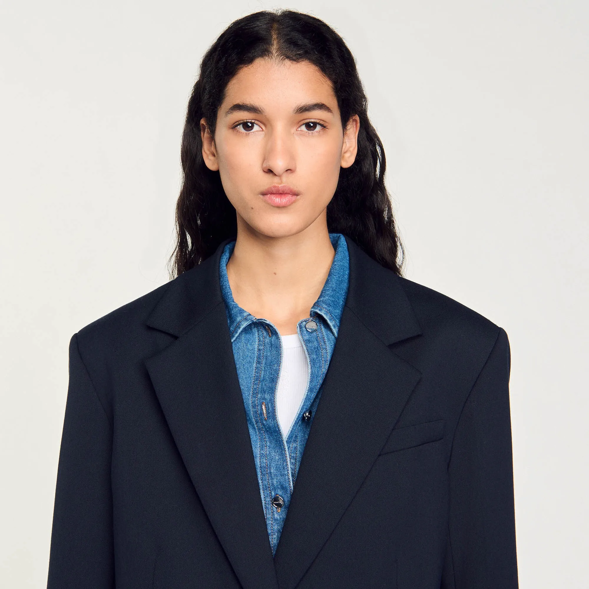 Blazer aus Wolle