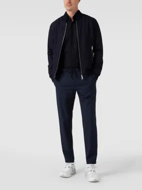 BOSS Regular Fit Businesshemd aus Popeline mit Stretch-Anteil und extra langem Arm (marine) online kaufen