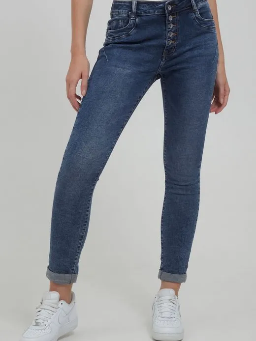 Damen Skinny-fit-Jeans - BYKAILY