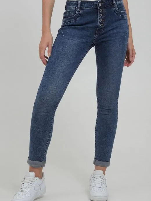 Damen Skinny-fit-Jeans - BYKAILY