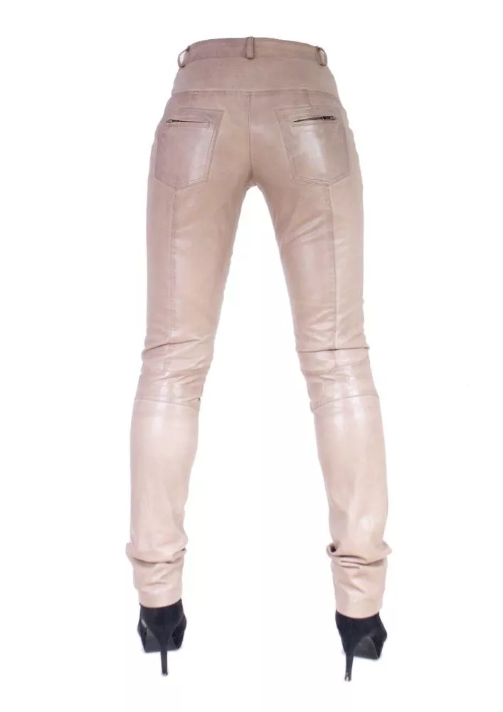 Lederhose Ricano Donna 2 beige