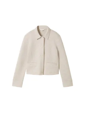 Piqué Blazer Jacke