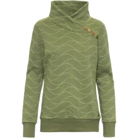 WLD Love Beat Sweatshirt Damen olive im Online Shop von kaufen
