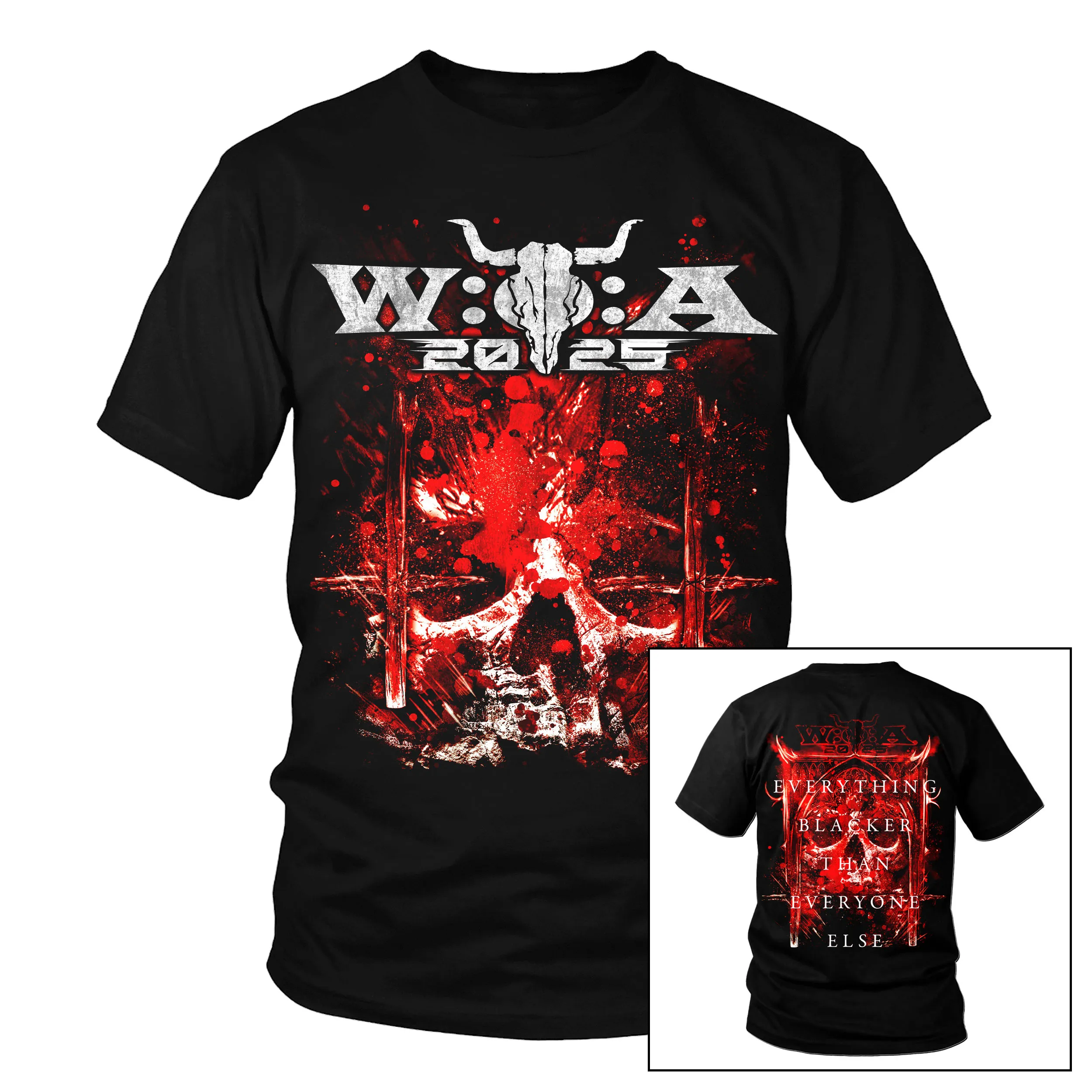 W:O:A - T-Shirt - Black 2025